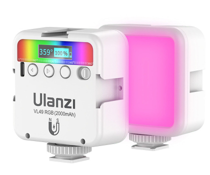 Akcesoria Foto Ulanzi VL49 - RGB, WB (2500K - 9000K)